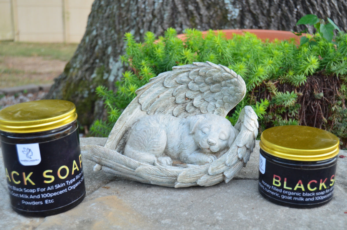 Honey Baked Black Soap (500ml)