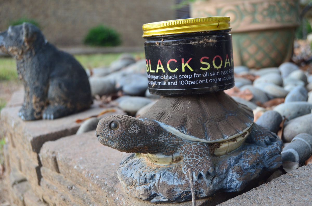 Honey Baked Black Soap (500ml)