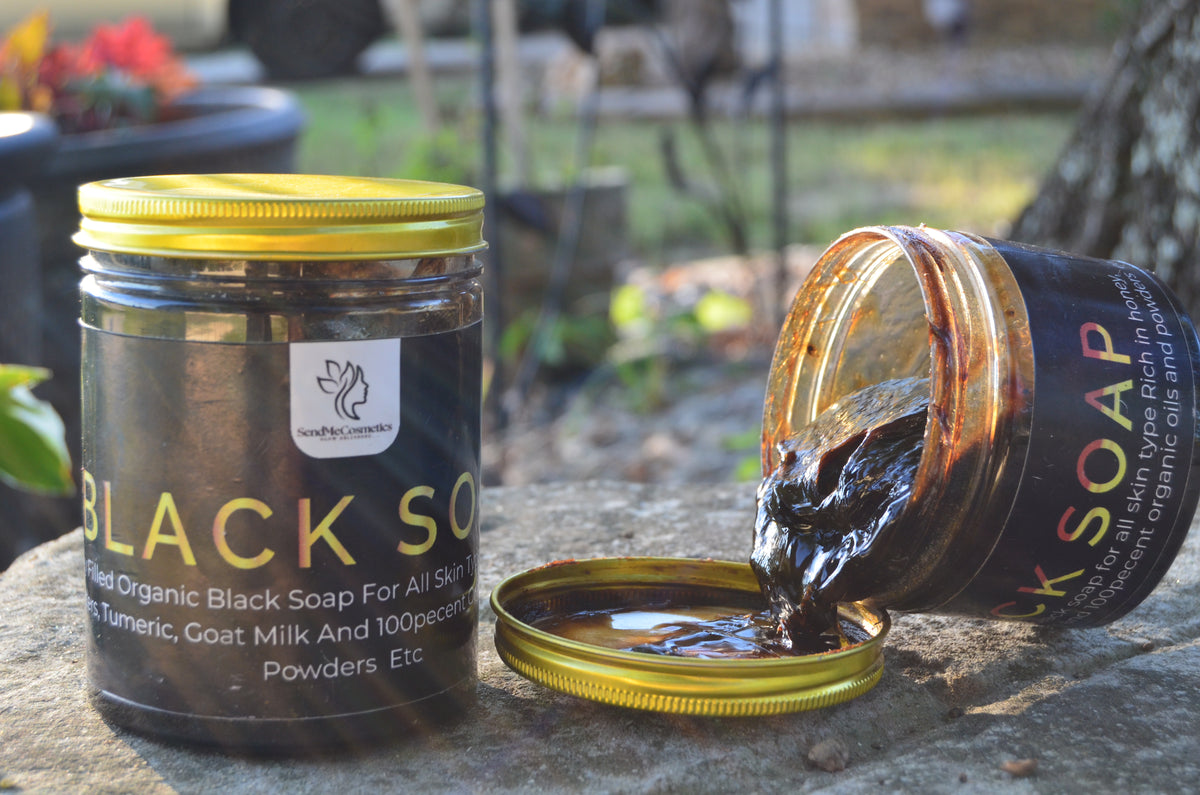Honey Baked Black Soap (500ml)