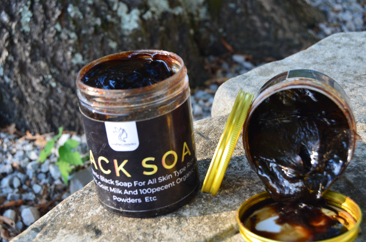 Honey Baked Black Soap (500ml)