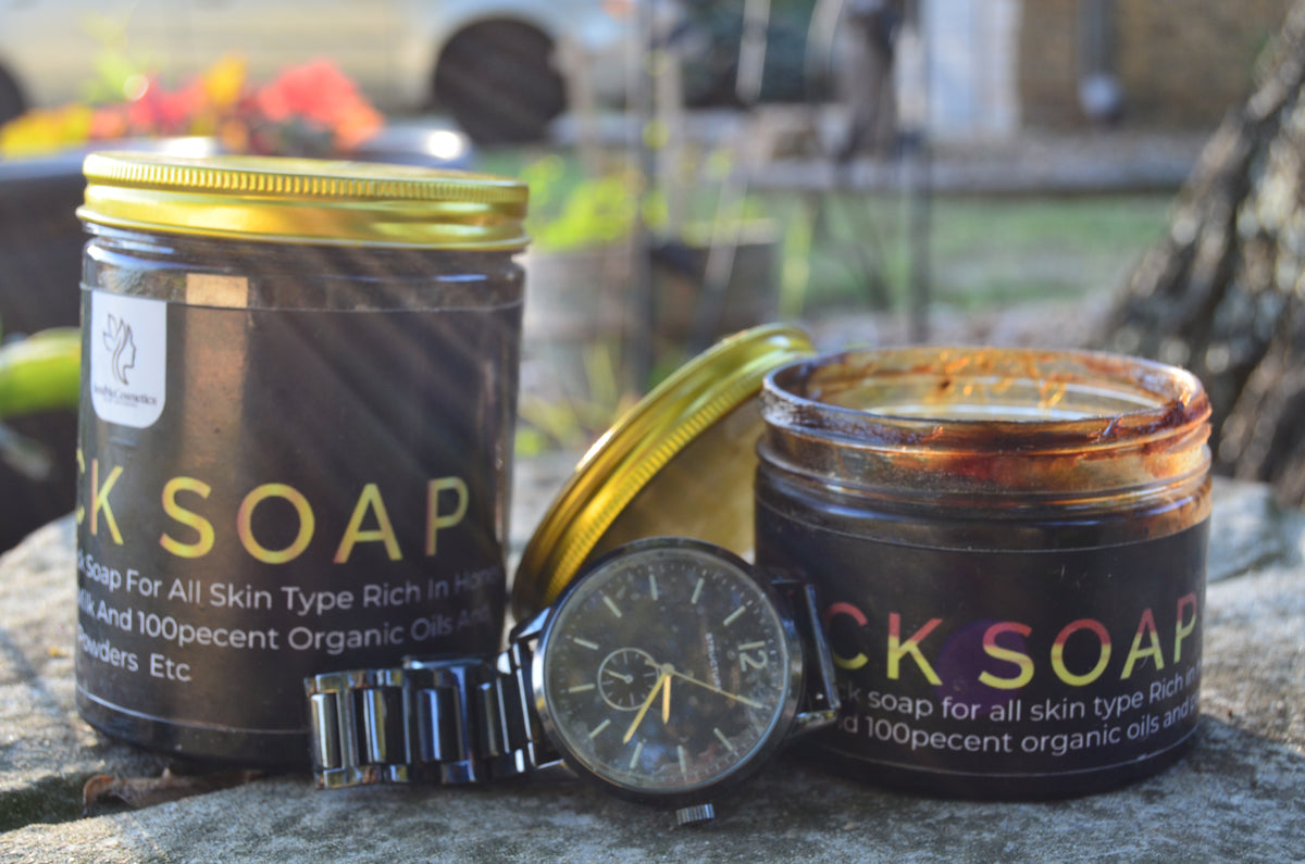 Honey Baked Black Soap (500ml)