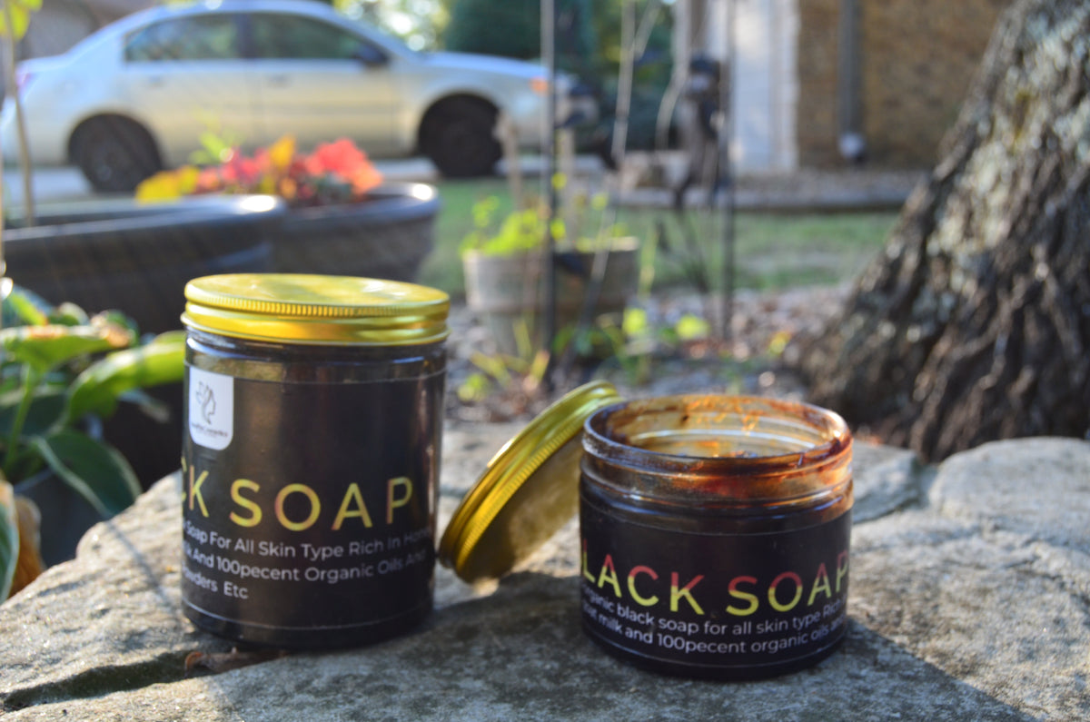 Honey Baked Black Soap (500ml)