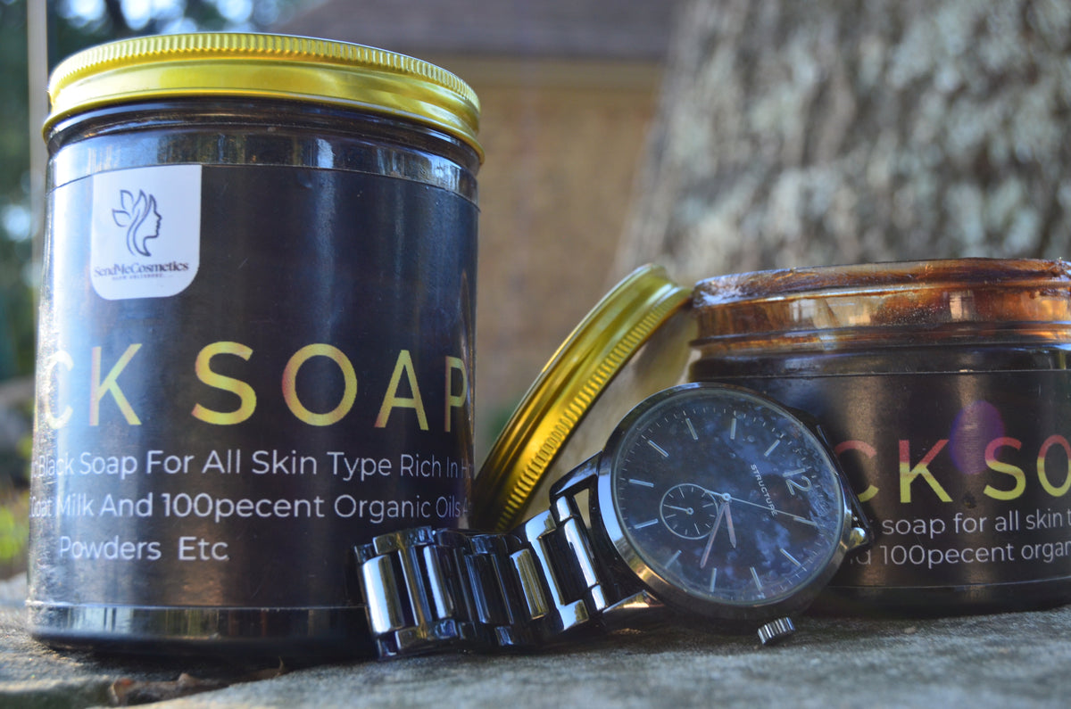 Honey Baked Black Soap (500ml)